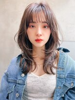 エイミー(Aimee)&nbsp;Aimee 町田　レイヤーカット×ショコラブラウン