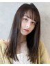【全員OK】髪質改善★驚きの手触り♪小顔カット＋縮毛矯正　￥19,000