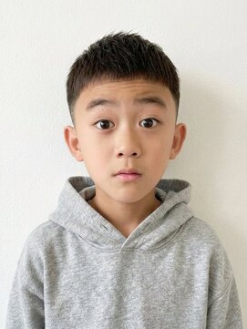 アンドヘアサロン(AND hair salon) 男の子/小学生/キッズカット/メンズカット/ナチュラルクロップ
