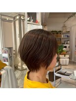 アシャ ヘアー ソリューション 神戸店(asha hair solution)&nbsp;イメチェン/ピンクベージュ/アンブレラカラー/前髪/摂津本山