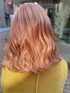 デコラ DECOR ピンクベージュ×透明感ミディアム