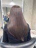 【人気No.2】カット+艶感カラー+バイカルテorインボーンTR ¥25000→