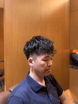 ヘアモードキクチ 日本橋室町店&nbsp;日本橋 イケオジパーマ ビジネススタイル