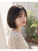 透明感ブラウン×韓国ヘア