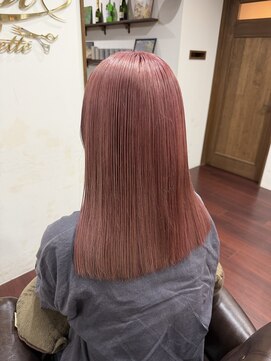 ワンラヴェストヘアオルシェット 長野駅(One Lovest Hair olchette) 髪質改善ストレート/顔周りレイヤー/髪質改善/長野市/長野駅