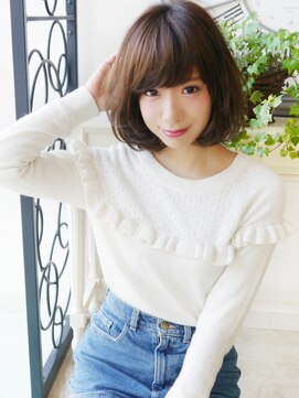 ヘア ジュレ ドゥ(hair jurer deux) 【ヘアジュレドゥ 花井】 可愛いSweet ☆ミディアムボブ