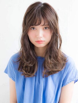 ルティア(Lutia) ヴェールウェーブ 透明感カラー シースルーバング