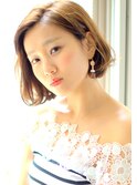 ◆MUSEUM◆柔らかレイヤーのワンレンボブ♪