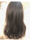 ゆるふわ大きめカール  ×  アンティークパープル