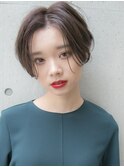 センターパートショート