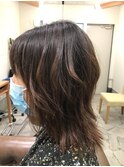 ウルフ系カット