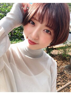 フルール(Fleur) 恵比寿20代30代40代大人かわいい人気髪型 小顔カット ハイライト