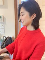 オーシャン(Ocean)&nbsp;大人可愛い20代30代40代外はねボブ/ネオウルフ/前下がり