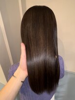 フレーム へアアンドトリートメント 天王寺北口店(FRAME)&nbsp;[FRAME 天王寺北口店] 艶カラー透け感ブラウン