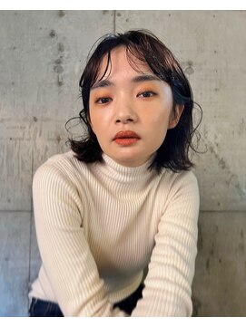 ソワ オモテサンドウ(SOIE OMOTESANDO) 【SOIE】癖を活かしたボブ