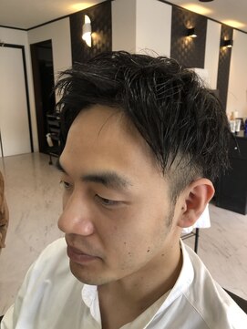ヘアーブース ウイング(Hair-Booth Wing) ソフトツーブロックアップバング☆