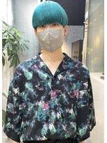 タイドヘアー 高槻店(TIDE HAIR)&nbsp;エメラルドグリーン