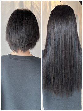 ルーム(Room) ショート→ロング／シールエクステ100枚