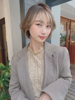 ルービック 和歌山(Rubik's)&nbsp;大人可愛い20代30代40代/丸みショート/インナーカラー