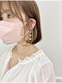 ナチュラル可愛い♪大人インナーカラー