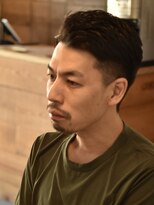 リム メンズヘア(LIM men's hair)&nbsp;7:3ショートアップバング【メンズカット/メンズヘア】