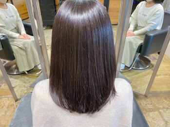 ヘアサロン ピース(hair salon PIECE)の写真/【髪質改善トリートメント/野々市】徹底的な内部補修でダメージケア・髪質ケアで自然な美髪を取り戻す♪