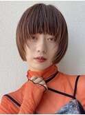 フェイスレイヤーボブ デザインカラーシルキーベージュ