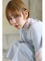 リブロ(liblo)&nbsp;顔周りレイヤーショート × ゴールドベージュ(2)【liblo】