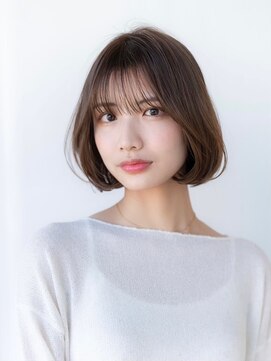 イオ 本厚木(io) レイヤーボブ似合わせカットイメチェンフルバング小顔