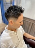 スキンフェード スパイキーショート