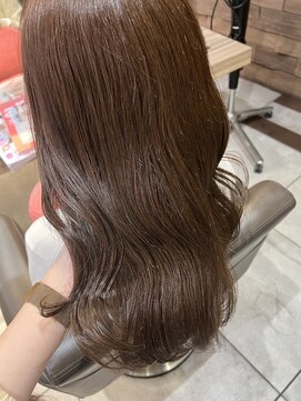 ヘアースタジオ エフ(Hair studio f) マロンブラウン/柔らかいカラー