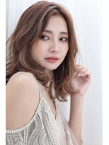 フレームプラス なんば駅前店(FRAME+)&nbsp;【FRAME】色っぽふんわりミディ♪