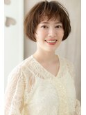 顔周りレイヤーカット小顔マッシュルームヘアZ越谷20代30代40代