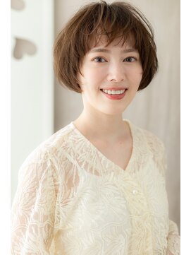 モッズヘア 越谷(mod's hair) 顔周りレイヤーカット小顔マッシュルームヘアZ越谷20代30代40代