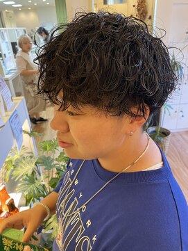 ルシード スタイル レクラ 栄生店(L'UCIDO STYLE L'eclat) 波巻きメンズカット