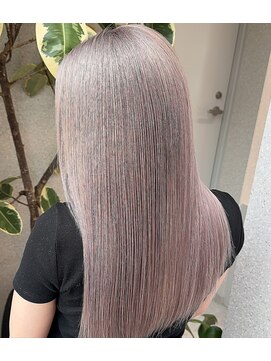 天神美容室 ダブルカラー/レイヤーカット/ハイトーン