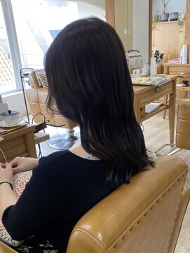 メアリー バイ メリー(marry by merry) 【立町メアリーバイメリー】☆フェイクブラック×セミディ☆