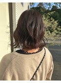 切りっぱなしボブブラウン