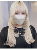 blonde @