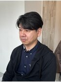 20代30代40代◎刈り上げツーブロックナチュラルパーマ