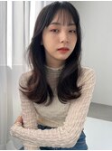 フェミニンロング/似合わせカット/メルティカラー/2wayバング1
