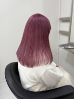 ベレーザシェルト(Beleza scelto) 12689ラベンダーミルクティーワインレッドボブチェリーレッド