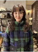 レイヤーカット ロングパーマ スパイラルパーマ