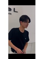 キング 楠葉店(K!ng)&nbsp;波巻きツイストスパイラルパーマ/フェザーパーマ/眉毛/メンズ