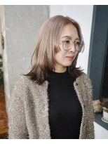 アペロ 柏(Apero)&nbsp;ホワイトベージュ/毛先ブラウン