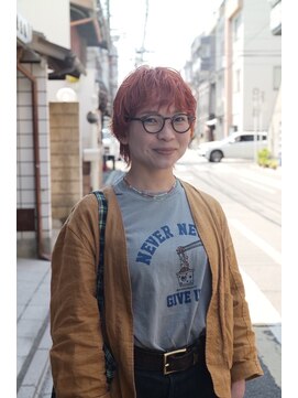 マレ(MARAIS) オレンジカラーなショートウルフ