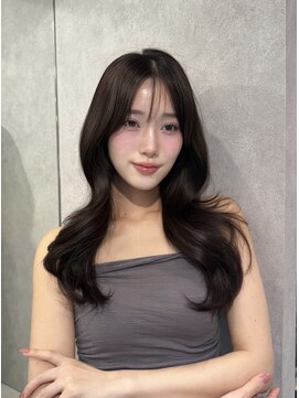 ルームバイシー 新宿(Loom. by Sea) ミニウルフ×アプリコットオレンジ[美髪/韓国]