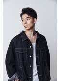 men's/メンズ/ブルーブラック/フェザーパーマ/サーフカール/池袋