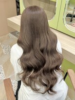 イオエ 西梅田(ioe)&nbsp;ブリーチなしカラー/髪質改善/ミルクティーベージュ/小顔ヘア