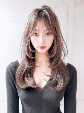 小悪魔ハッシュレイヤー♪20代30代40代大人可愛い韓国ヘア